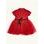 Dětské dívčí šaty BALETKA červené