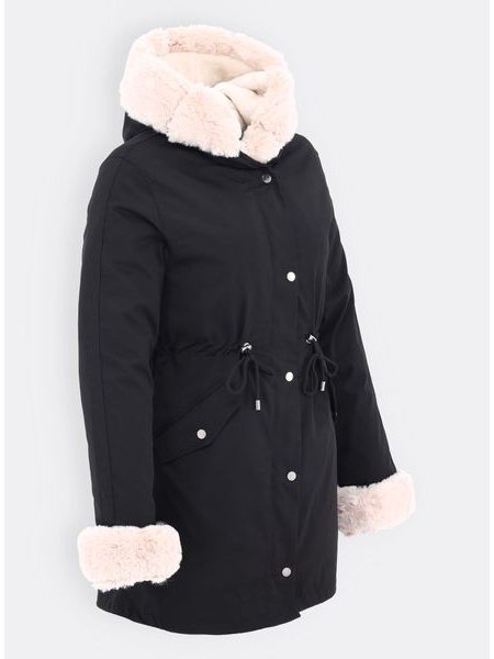 Dámska prechodno-zimná bunda čierna