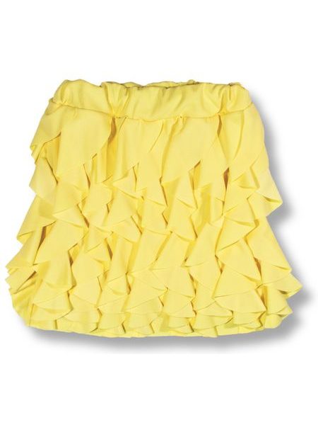Dámska sukňa žltá