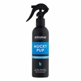 Öblítés nélküli kutyasampon Animology Mucky Pup, 250 ml