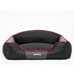 Pelíšek pro psa Reedog Black & Grey Sofa