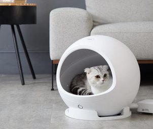 Petkit Cozy: a legkényelmesebb smart fekhely macskáknak, automata hőszabályozóval