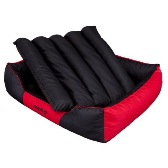 Pelíšek pro psa Reedog Comfy Black & Red