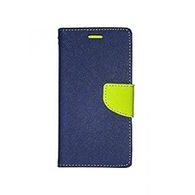 Pouzdro / obal na Samsung Galaxy A3 modro zelené - knížkové Fancy Book