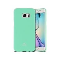 Obal / kryt na Samsung Galaxy S6 edge mentolově zelený - Jelly case