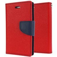 Pouzdro / obal na Sony E4g červené - knížkové Fancy Book