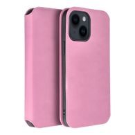 Pouzdro / obal na Apple iPhone 15 růžové - knížkové Dual Pocket