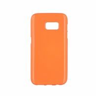 Obal / kryt na Samsung Galaxy S7 (G930) oranžový - Jelly Case Flash
