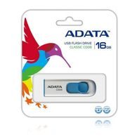 Flash disk USB 16GB bílo/modrý - ADATA C008