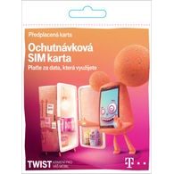 T-Mobile Twist Ochutnávková Sim karta (kredit 10,-)