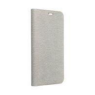 Pouzdro / obal na Samsung Galaxy S23 stříbrné - knížkové LUNA Book