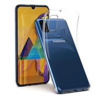 Obal / kryt na Samsung Galaxy M21 průhledný - Case Ultra Slim 0,5mm