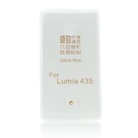 Obal / kryt na Microsoft Lumia 435 průhledný - Ultra Slim 0,3mm