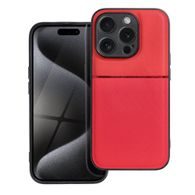 Obal / kryt na Apple iPhone 15 Pro červený - Forcell NOBLE