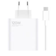 Cestovní Nabíječka Xiaomi MDY-13-EE USB-A 120W + USB-C kabel bílá (Bulk)