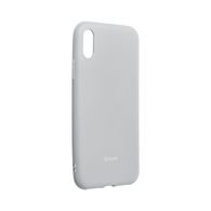 Obal / kryt na Apple iPhone X šedý - Roar Colorful Jelly Case