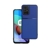 Obal / kryt na Xiaomi Redmi Note 10, modrý - Forcell NOBLE