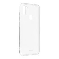 Obal / kryt na Samsung Galaxy A11 průhledný - Jelly Case Roar