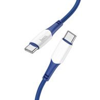 Kabel USB-C 1m, modrý - HOCO