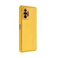 Obal / kryt na Samsung Xiaomi Redmi NOTE 12 5G žlutý - Forcell LEATHER