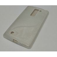Obal / kryt na LG G4 MINI bílý - Jelly Case Brush