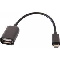 Adaptér / redukce OTG micro USB černý