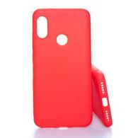 Obal / kryt na Xiaomi Redmi 6 Pro červený - Forcell Soft