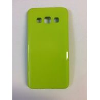 Obal / kryt na Samsung Galaxy A3 zelený - Jelly Case Flash