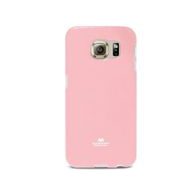 Obal / kryt na Samsung Galaxy S6 sv. růžový - JELLY