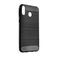 Obal / kryt na Samsung Galaxy M20 černý - Forcell CARBON