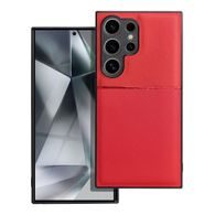 Obal / kryt na Samsung Galaxy S24 Ultra červený - NOBLE