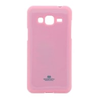 Obal / kryt na Samsung Galaxy J5 světle růžový - Jelly Case