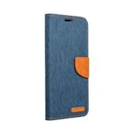 Pouzdro / obal na Samsung Galaxy A13 5G tmavě modré - knížkové Canvas Book case