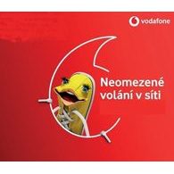 SIM karta Vodafone Neobmedzené volania do siete + 500 MB (150,- kredit)