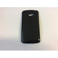 Obal / kryt na LG K5 černý - Jelly Case Flash