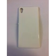 Obal / kryt na Sony Xperia M4 Aqua bílý - Jelly Case Flash
