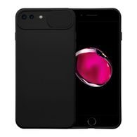 Obal / kryt na Apple iPhone 7 Plus / 8 Plus černý - SLIDE Case