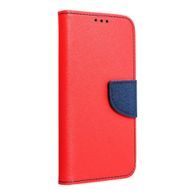 Puzdro / obal pre Apple iPhone 14 Plus ( 6.7 ) červený / modrý - kniha Fancy Book
