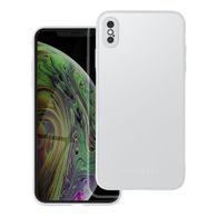 Obal / kryt na Apple iPhone XS Max bílý - Roar Matte Glass