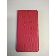 Puzdro / obal pre Huawei P8 červený - kniha SMART