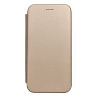 Pouzdro / obal na Samsung Galaxy S22 Plus zlatý - knížkový Forcell Elegance