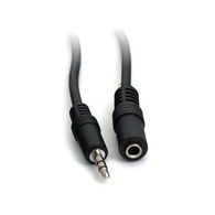 AUX prodlužovací kabel 3,5mm male - 3,5mm female černý 2,5m - EMOS