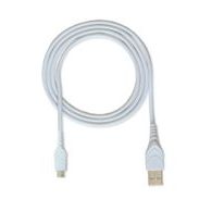 Dátový kábel USB / micro USB 1m biely - CUBE 1