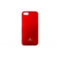 Obal / kryt na Apple iPhone 4S červený - JELLY