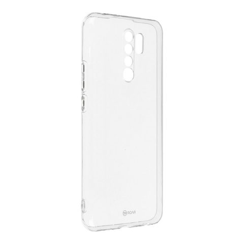 Obal / kryt na Xiaomi Redmi 9 transparent - Jelly Case Roar