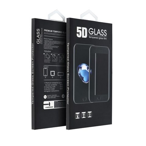 Tvrzené / ochranné sklo Xiaomi Redmi 13C černé - 5D Full Glue