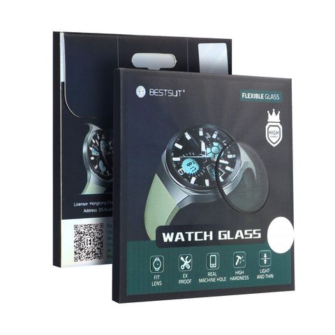 Tvrzené / ochranné sklo na hodinky Samsung Galaxy Watch 46mm Flexible Nano Glass 9H