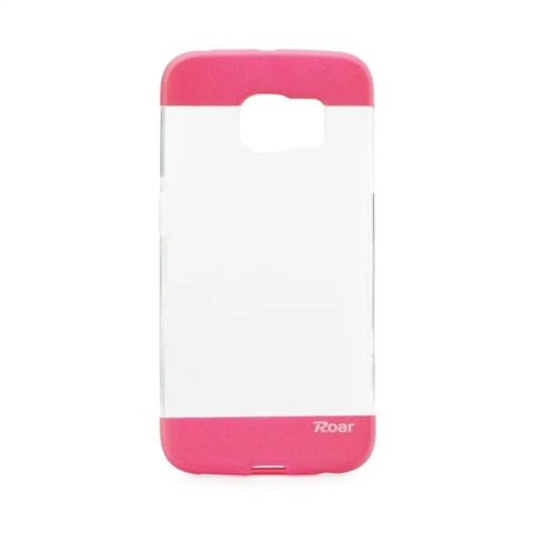 Obal / kryt na LG K4 růžový - Roar Fit UP Clear