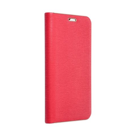 Pouzdro / obal na Samsung Galaxy S21 Plus červené - knížkové Luna Book