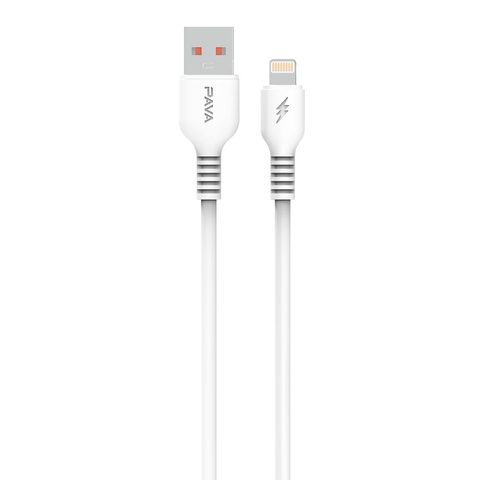 Kabel USB - lightning 1m bílý - PAVAREAL
